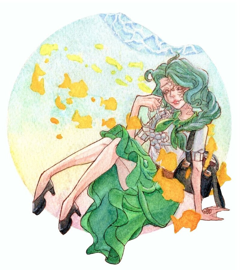 #IdentityV#透明水彩#アナログ#第五人格