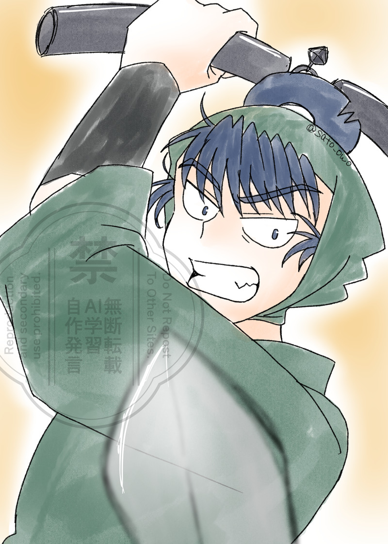 ##ワンドロ##版権#忍たま#食満留三郎