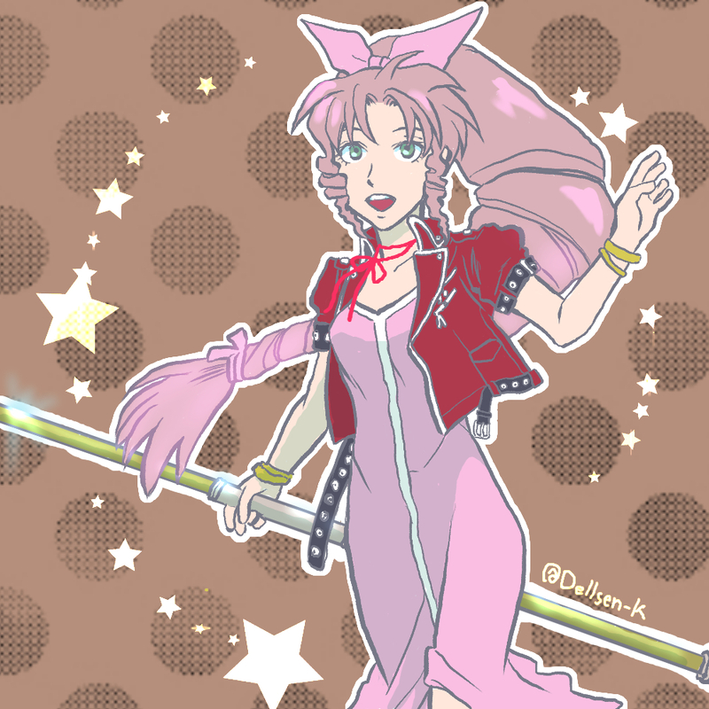 #FF7#エアリス・ゲンズブール#誕生日おめでとう