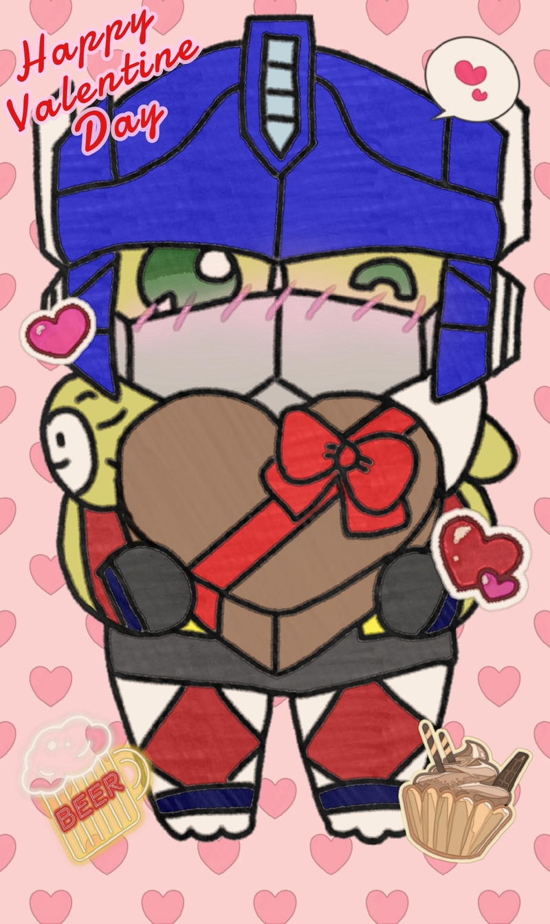 #トランスフォーマー#ビーストウォーズセカンド#ライオコンボイ#ハッピーバレンタインデー#バレンタインデー