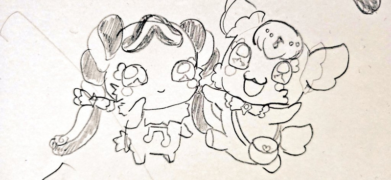 #アイドルプリキュア#メロロン#プリルン#キュアズキューン