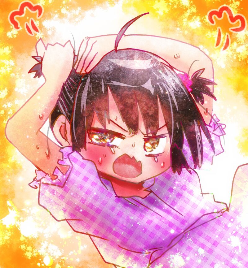 #創作##カラー絵#女の子#ツインテール