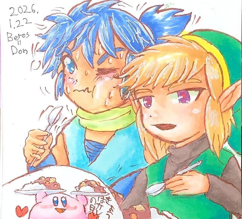 #任天堂#リンク(ゼルダの伝説)#どんべ#カービィ#アナログ