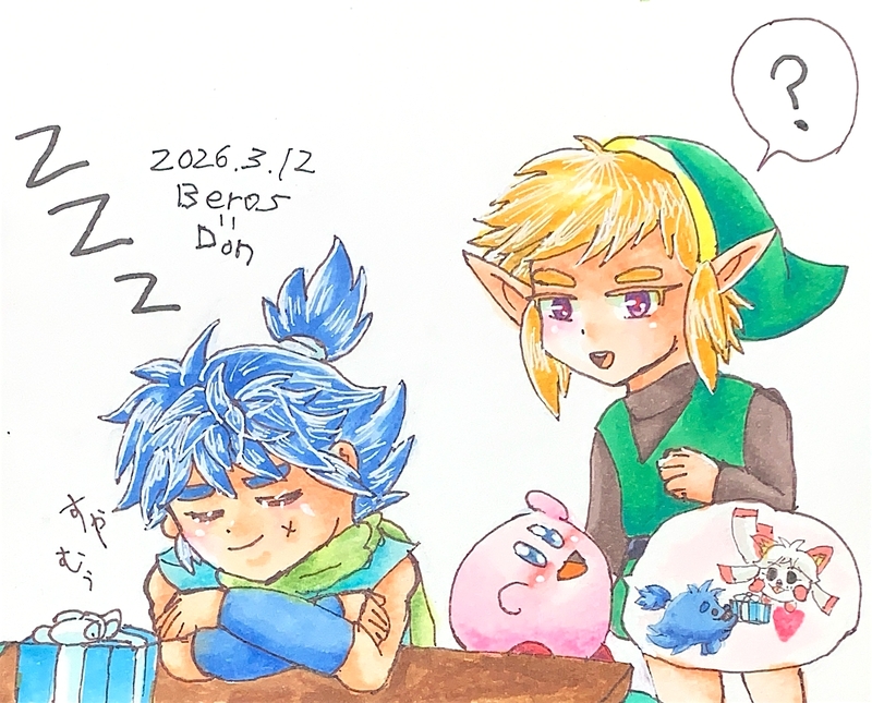 #任天堂#どんべ#リンク(ゼルダの伝説)#カービィ#アナログ