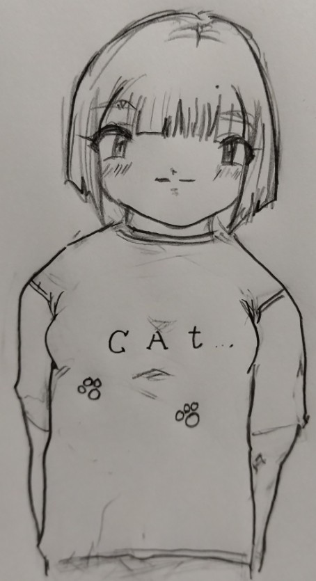 #アナログ#鉛筆#ぽっちゃり#練習#女の子