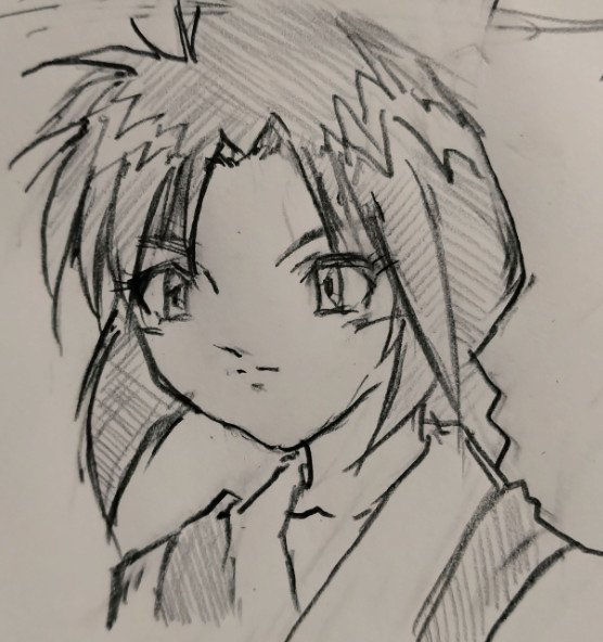 #和月伸宏先生#漫画#アナログ#自分の絵柄も混じってる模写#御庭番衆