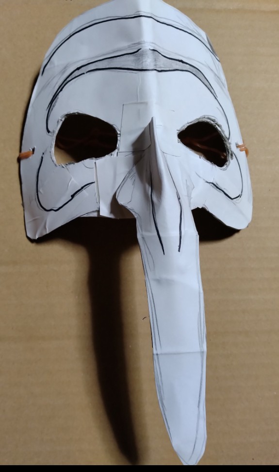 #両面テープ#マジック#コピー紙#工作#模様と形は模写も取り入れてます