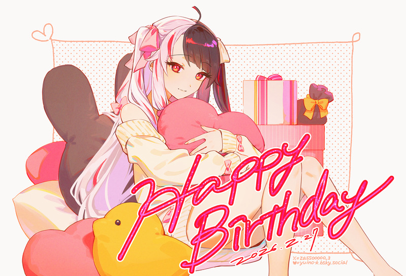 #夜見れな##V##一枚絵##V_記念絵