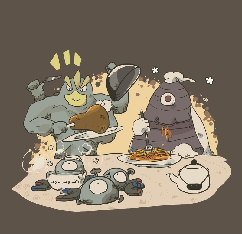 #レアコイル#カイリキー#サマヨール