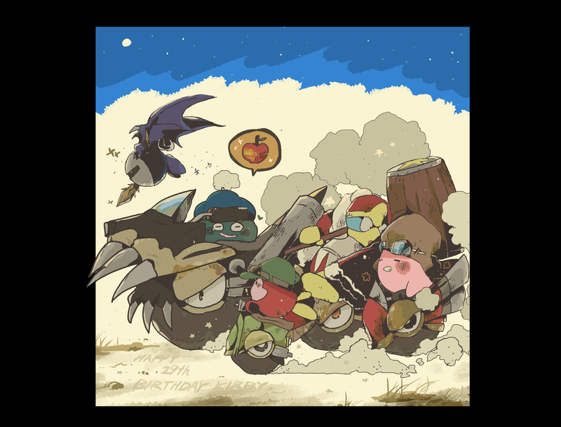 #カービィ#デデデ大王#メタナイト#ワドルディ#グーイ