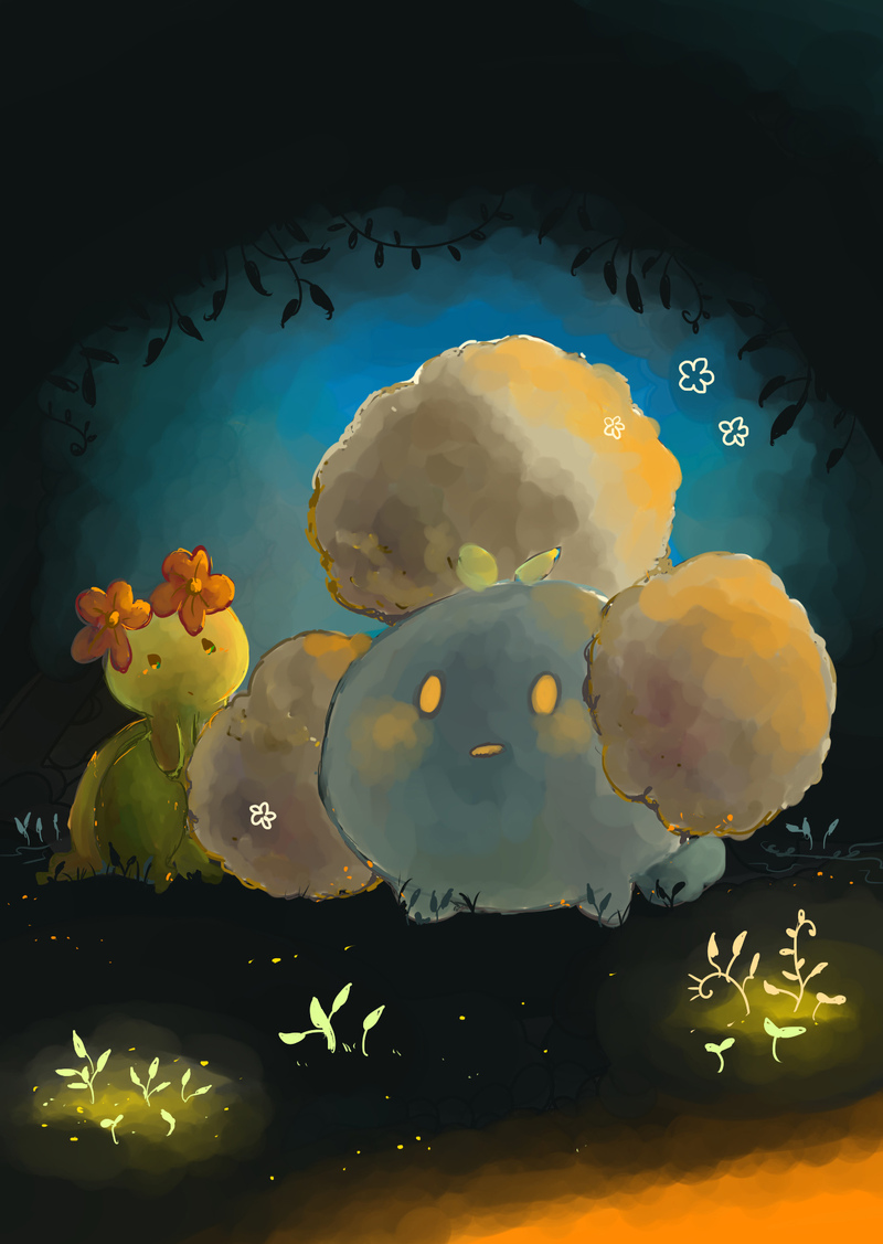 #キレイハナ#ワタッコ