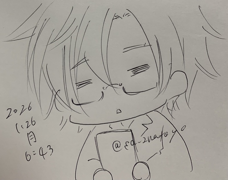 ##ボールペン落書き##作者代理##日高暁