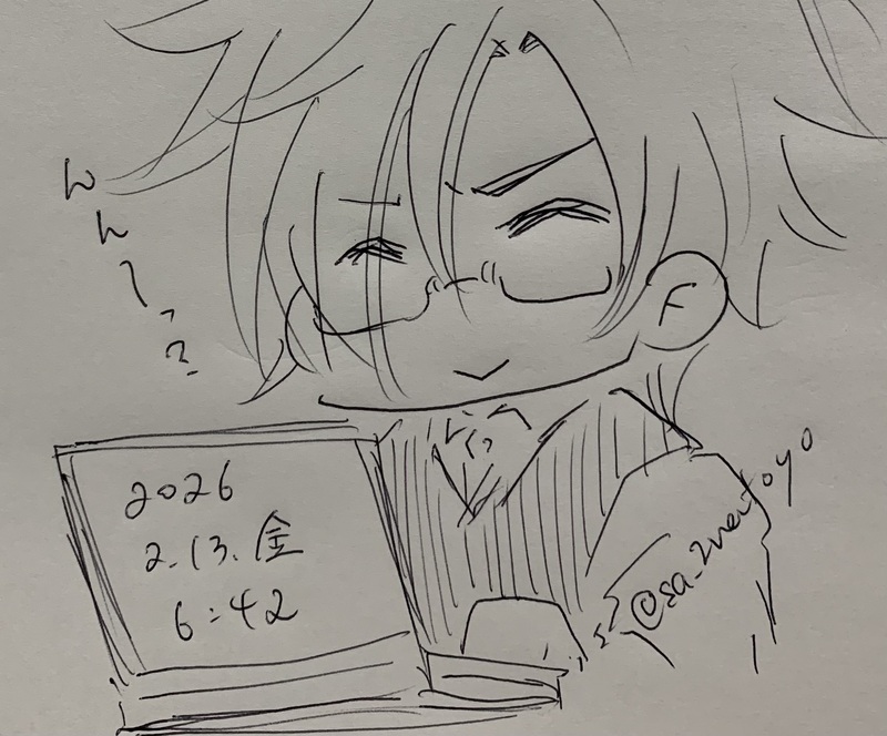 ##ボールペン落書き##作者代理##日高暁