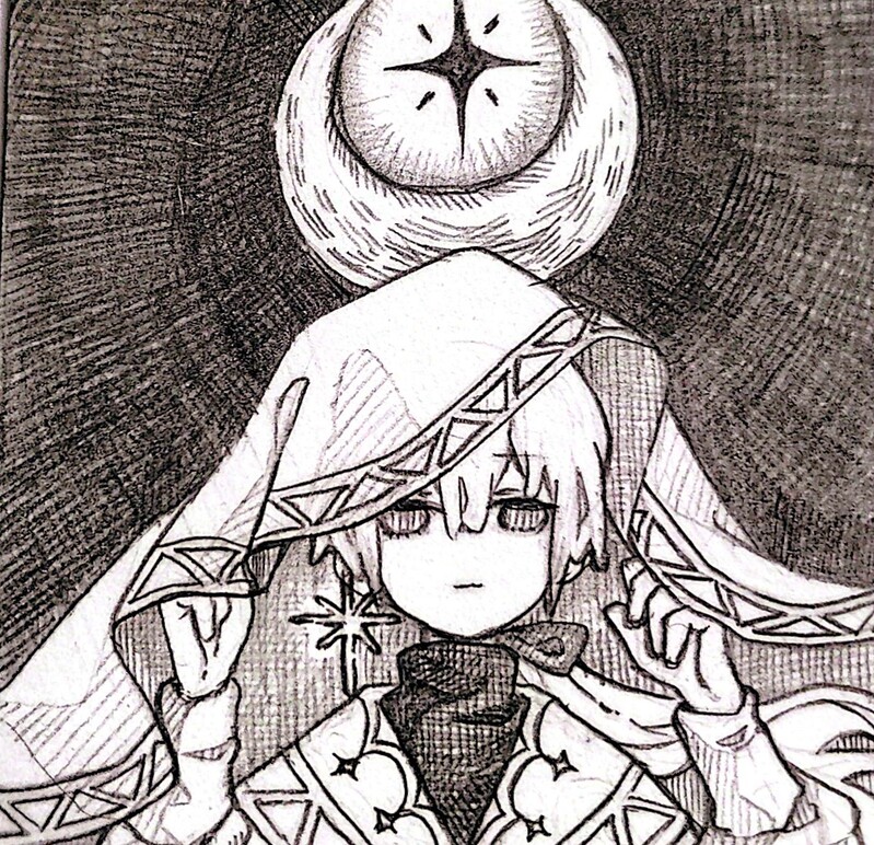 ##創作#オリキャラ##シャーペン画