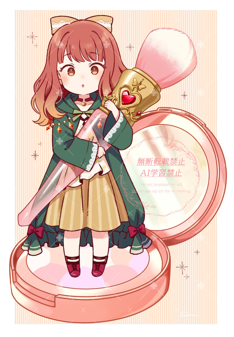 #オリジナル#創作#女の子#ちびキャラ