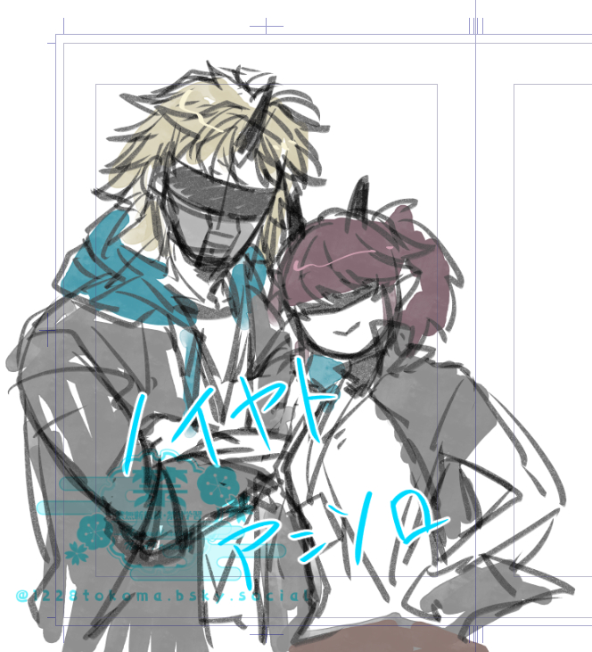 #アークナイツ#ノイルホーン#ヤトウ#アンソロ#ノイヤト