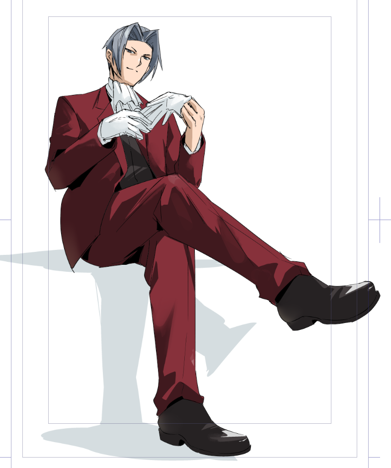 #逆転裁判#葵大地#狩魔冥#王泥喜法介#御剣怜侍