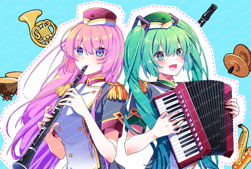 #VOCALOID#ボーカロイド#初音ミク#巡音ルカ#女の子