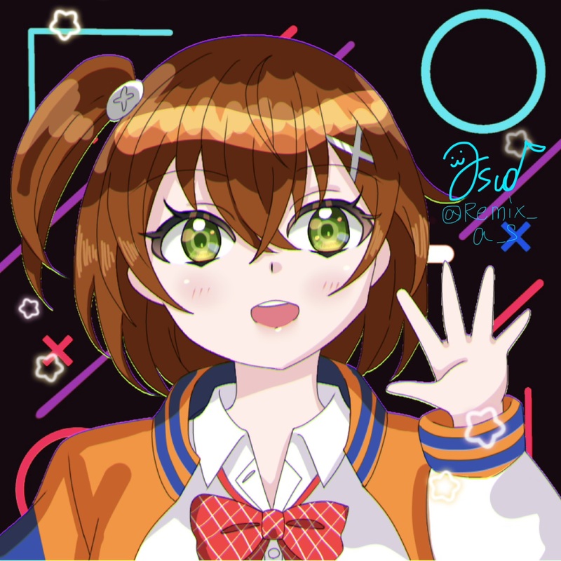 #電音部#電音部美術部#日高零奈