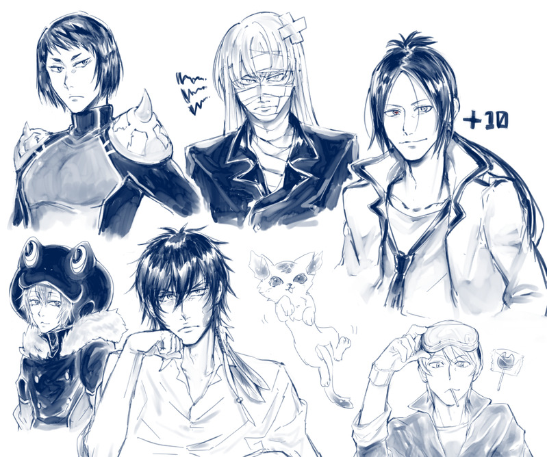 ##リボーン#六道骸#幻騎士#スクアーロ#ザンザス