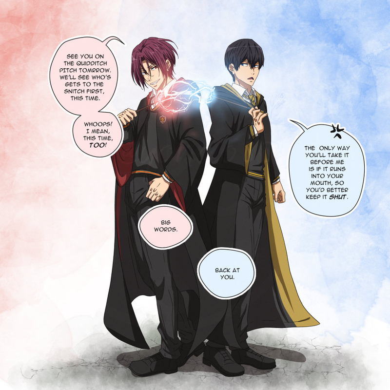 #遙凛#凛遙#七瀬遙#松岡凛#HarryPotter