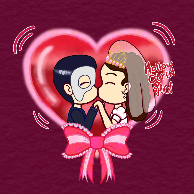 #thephantomoftheopera#オペラ座の怪人#キス#エリック#クリスティーヌダーエ