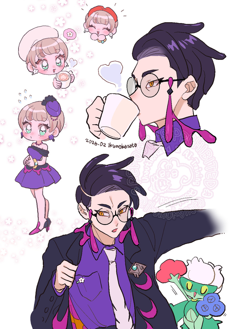 ##デジタル##推しカプ#カラ主#カラ主♀##他