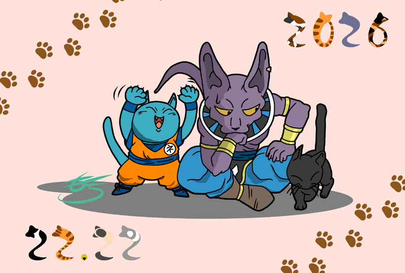 #ドラゴンボール#猫の日