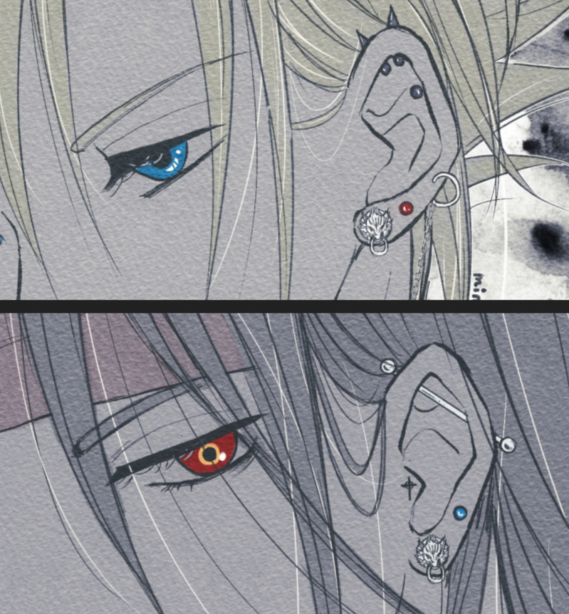 #ヴィンクラ#vinkura#FF7#ヴィンセント・ヴァレンタイン#クラウド・ストライフ