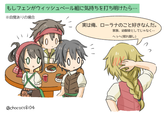 #オクトパストラベラー0#オクトラ０#フェンロラ