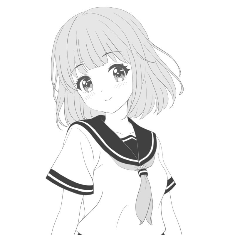 #女の子#女の子オリジナル##ましゅ#セーラー服#オリジナル