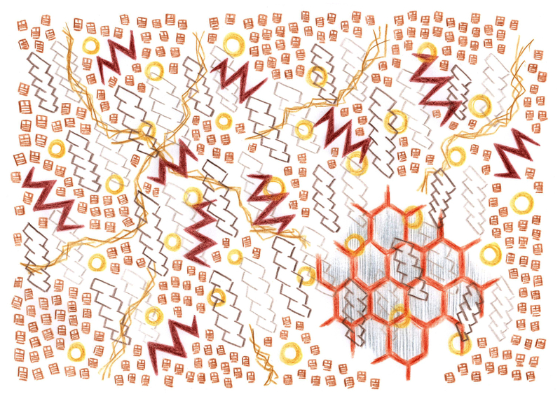 #オリジナル#創作#創作イラスト#アナログ#アナログイラスト