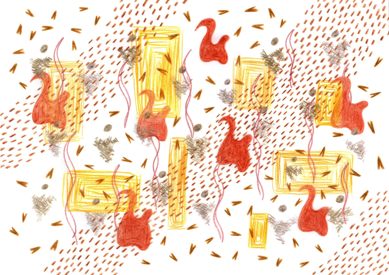 #オリジナル#創作#創作イラスト#アナログ#アナログイラスト