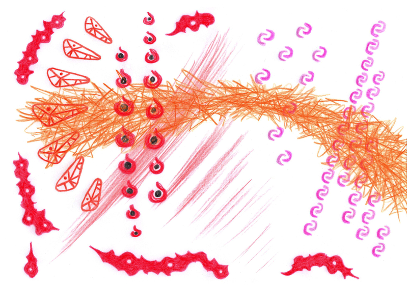 #オリジナル#創作#創作イラスト#アナログ#アナログイラスト
