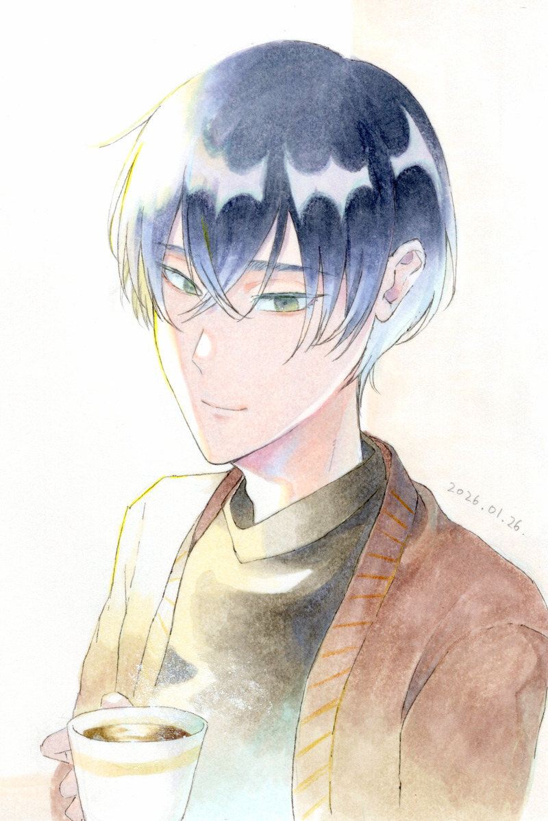 #一次創作#オリジナル#アナログ#コピック##完成