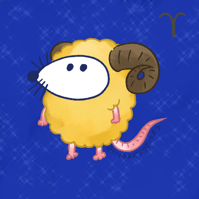 #ハツカネズミ#ゆるいイラスト#ゆるい絵