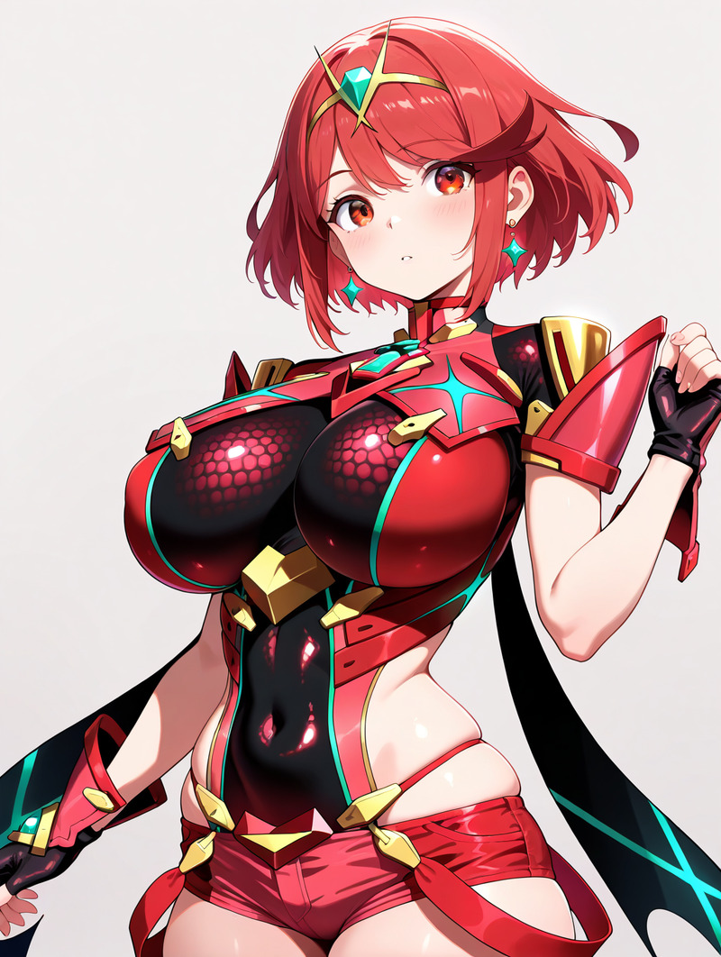 #XenobladeChronicles2#pyra#girl#transformation#transfur