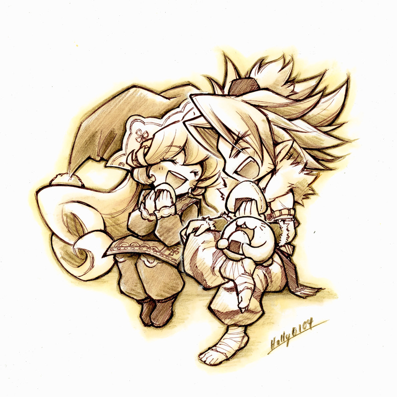 #聖剣伝説3#ケヴィシャル#コピック#アナログ