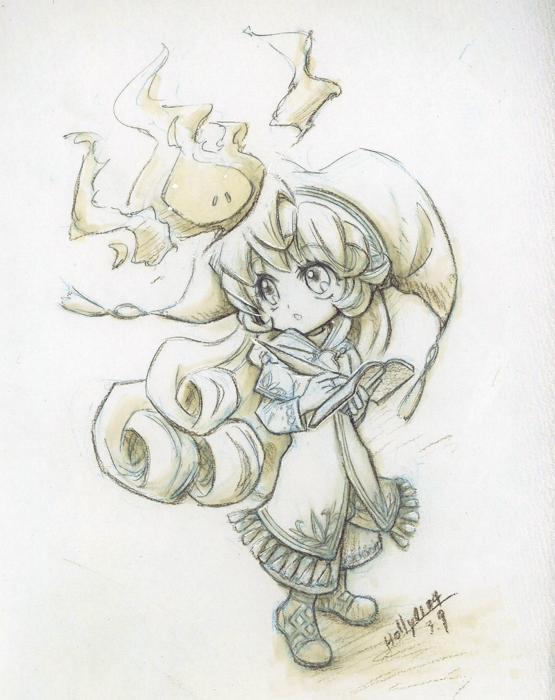 #聖剣伝説3#ケヴィシャル#シャルロット#リース(聖剣伝説3)#コピック