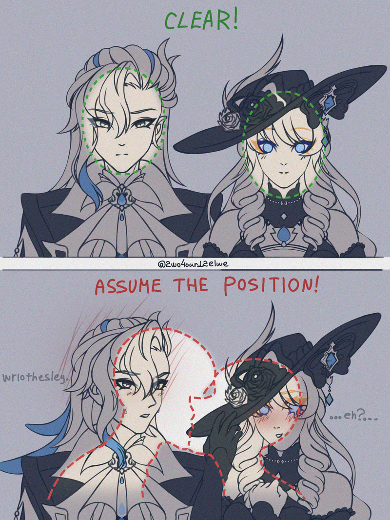 #ナヴィア#ヌヴィレット#ヌヴィナヴィ#Navia#Neuvillette