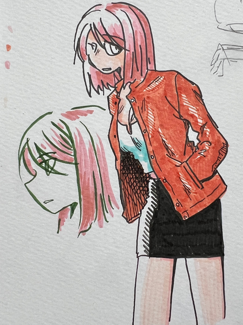 #落書き#女の子#女の子イラスト