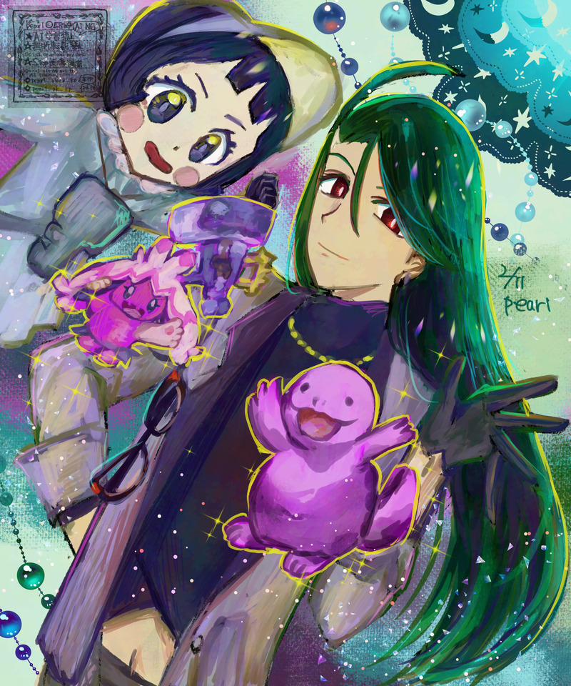 #チリ(トレーナー)#ポピー(トレーナー)