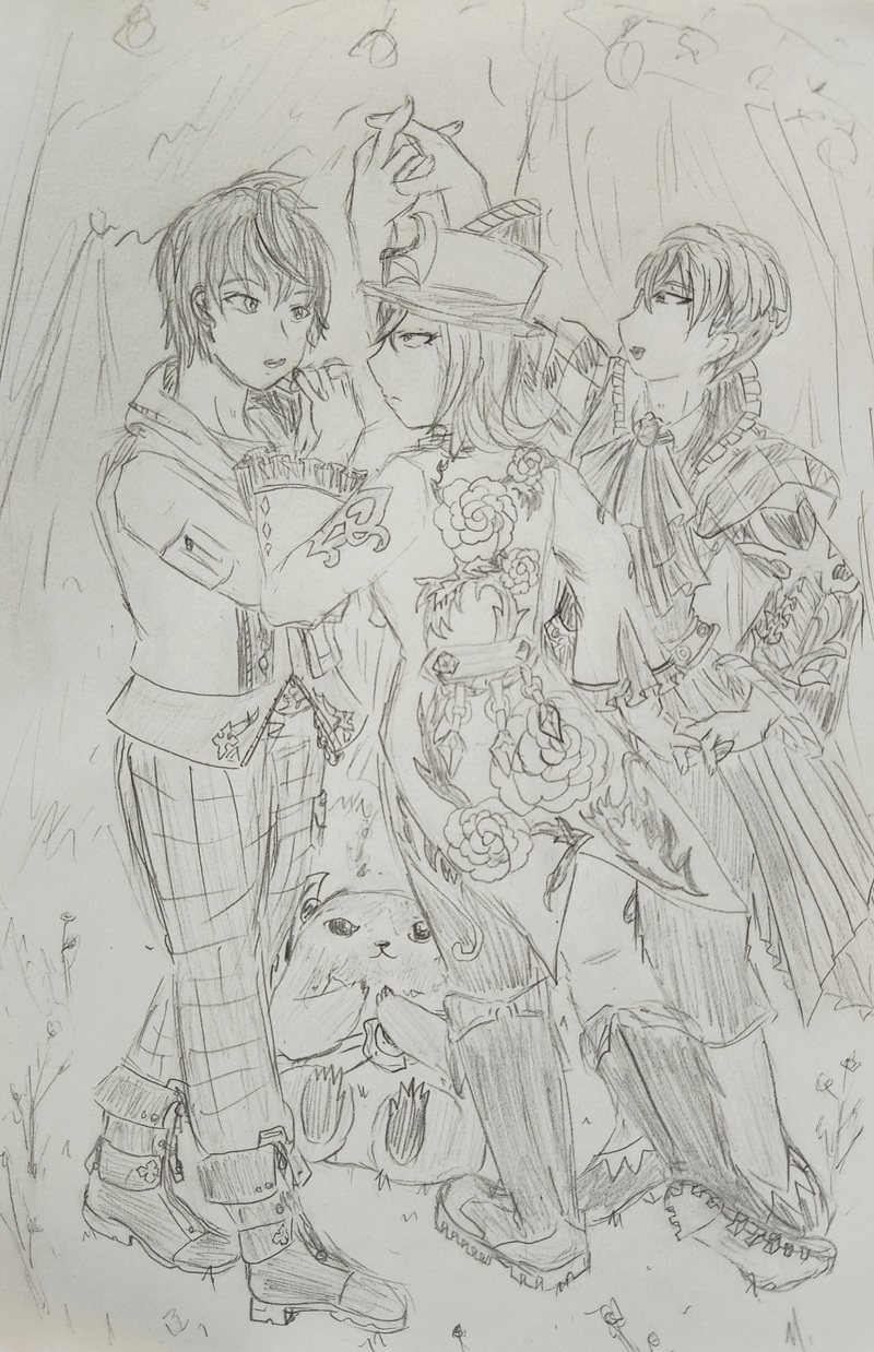 #サガエメ#御堂綱紀#シウグナス#哲人#グルマン