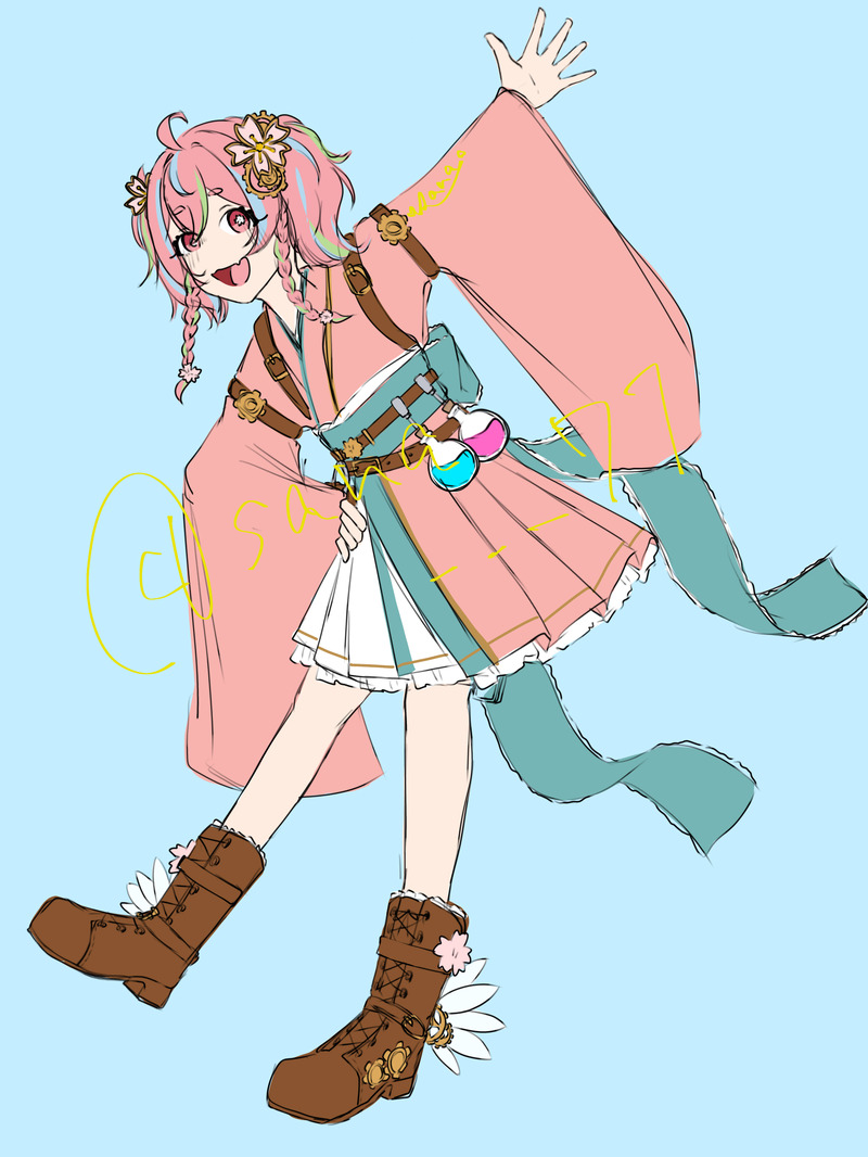 #羽化する可惜夜#HO山笑う##ひより