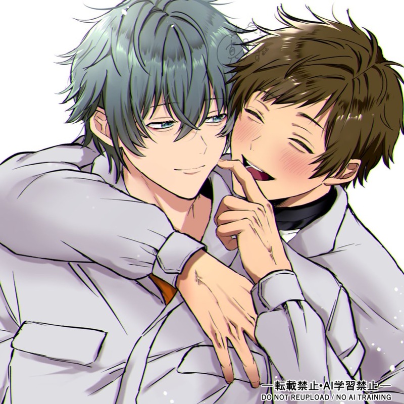 #ケイアキ#咎狗の血#イラスト