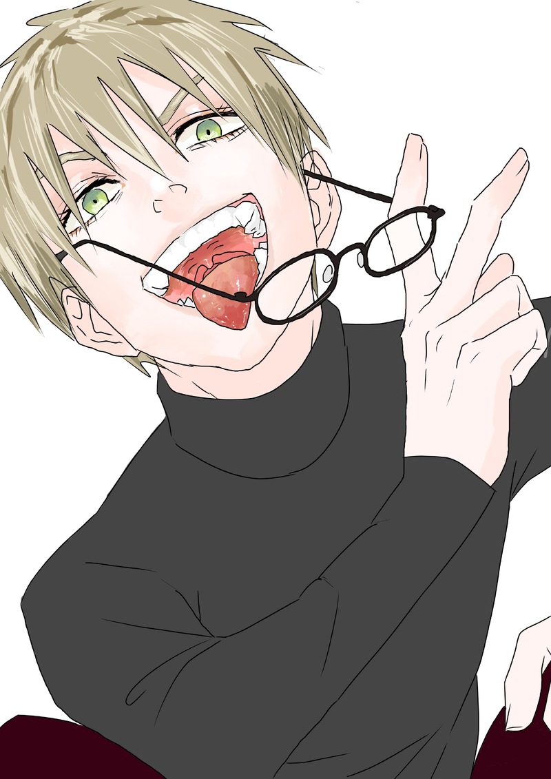 #アーサー・カークランド#眼鏡男子#メガネ