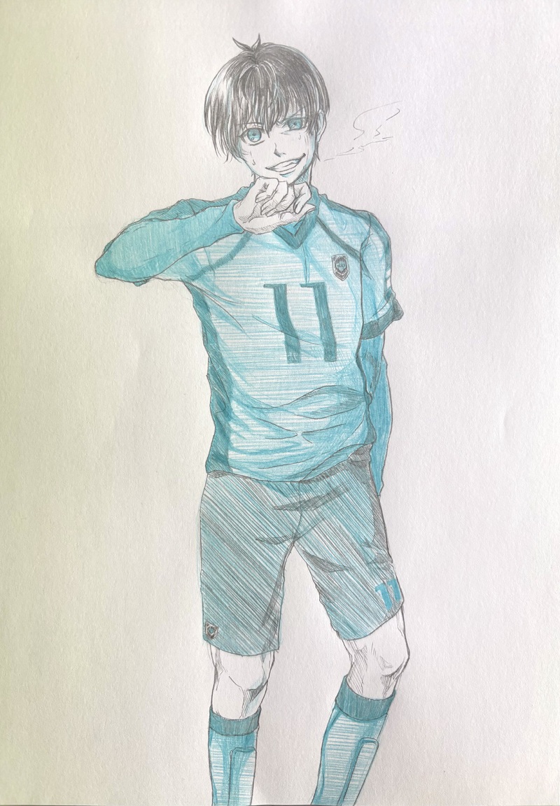 #ブルーロック#潔世一#ブルロ#青監#アナログ