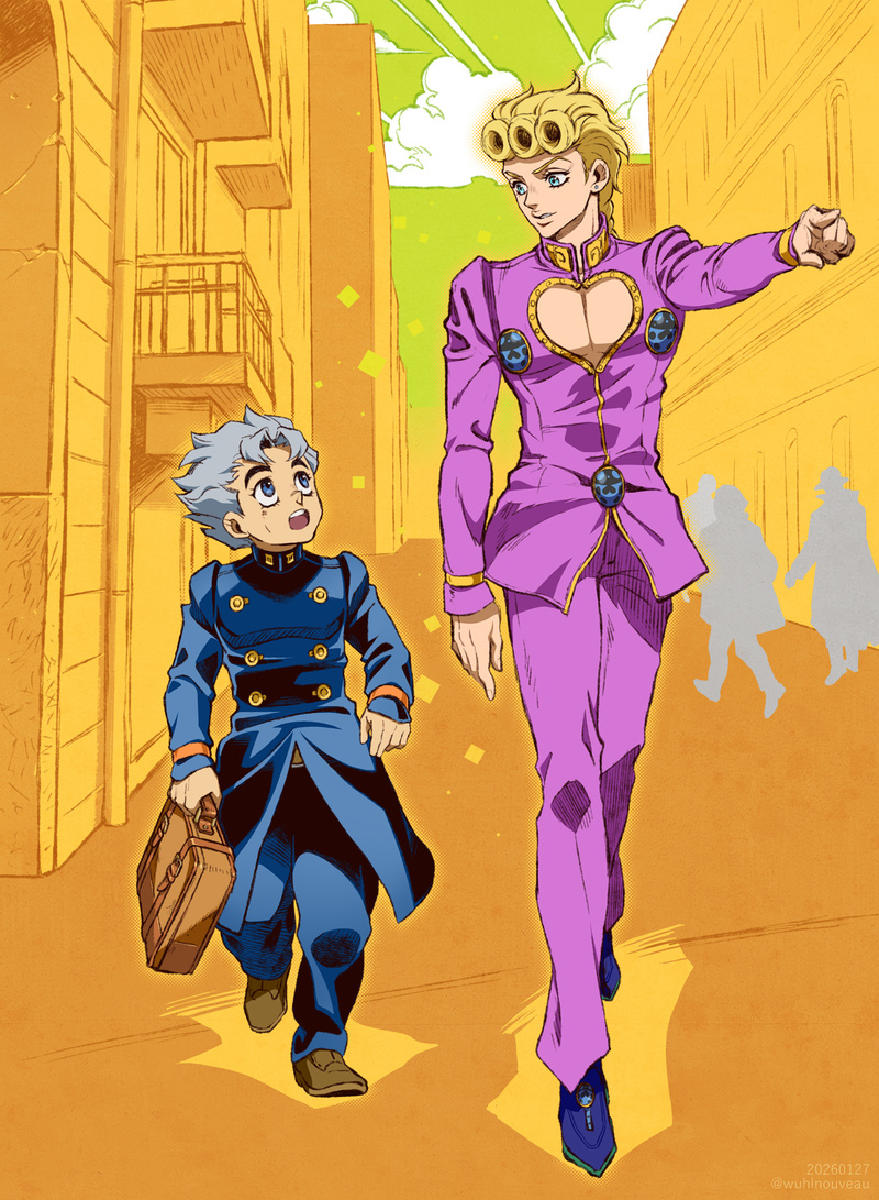 #ジョジョの奇妙な冒険#GIOGIO#らくがき#練習