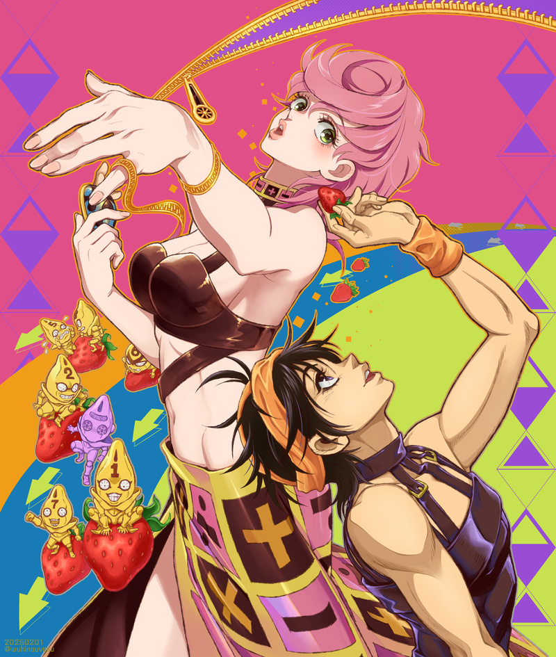 #GIOGIO#ジョジョの奇妙な冒険#トリッシュ・ウナ#ナランチャ･ギルガ