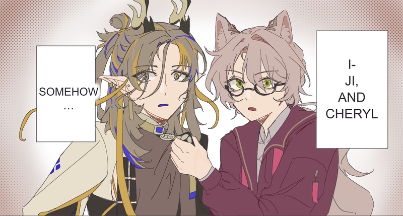 #Ji#Yumeship#ocxcanon#canonxoc#ArknightsOC